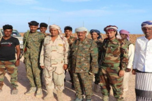  قائد حزام سقطرى يتفقد قوات تأمين المحافظة
