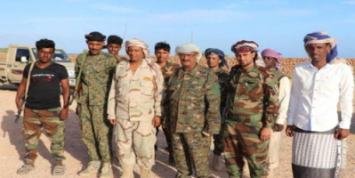  قائد حزام سقطرى يتفقد قوات تأمين المحافظة