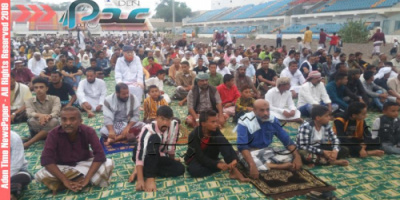  خطيب وإمام مصلى العيد بلحج يوجه رسائل إلى المسؤولين والتجار   