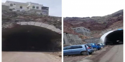 النفقان  الوحيدان في عدن مهددان بالانهيار بسبب العشوائي 
