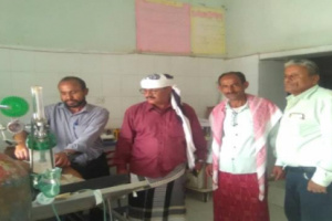 انتقالي حبيل الجبر يطلع على احتياجات مستشفى المديرية
