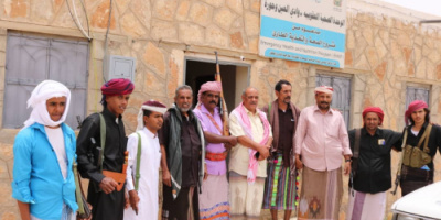 رئيس انتقالي حضرموت يشارك في حفل زواج آل النهدي وآل سبيدان العوابثة بمنطقة العقوبية