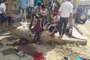 مليشيات الإخوان تشن هجوماً على إدارة أمن جبل حبشي غربي محافظة تعز