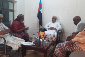 الثقلي يبحث مع الأمانة العامة لمجلس أبناء المهرة وسقطرى مستجدات الأوضاع بالمحافظة