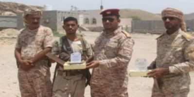  النخبة الحضرمية تكرم أفرادها بنقطة شموسة على دورهم في ضبط عمليات التهريب