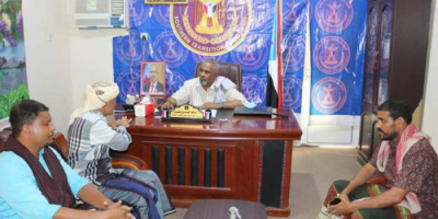 نائب رئيس انتقالي حضرموت يناقش خطتي أنشطة القيادتين المحليتين بمديريتي الشحر ودوعن