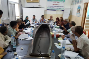 عاجل / يعقد المؤتمر الصحفي لمناقشة  أبرز المشكلات التي تواجه محافظة عدن 