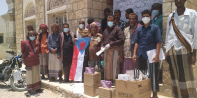 *انتقالي الضليعة يدشن توزيع الدفعة الثانية من الدعم الطبي الإماراتي*
