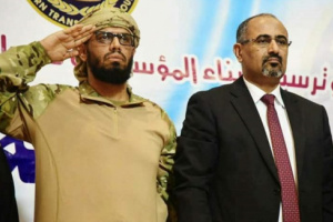 هاني بن بريك  يكشف عن جهات خارجية تدير القوات في شقرة وهدفها تعطيل اتفاق الرياض