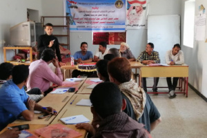 لليوم الثالث على التوالي انتقالي الحصين يواصل الدورة التدريبية  لاعلاميين المراكز    