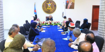 الجعدي يلتقي بنقابة المعلمين والتربويين الجنوبيون وملتقى نساء عدن 