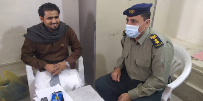 مدير عام مكتب رئيس مصلحة الهجرة والجوازات يلتقي بمدير فرع المصلحة بوادي حضرموت