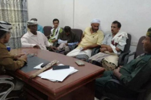  رئيس انتقالي أبين يناقش مع القائم بأعمال مدير الأمن الأوضاع الأمنية بالمحافظة