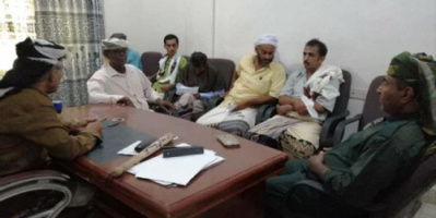  رئيس انتقالي أبين يناقش مع القائم بأعمال مدير الأمن الأوضاع الأمنية بالمحافظة