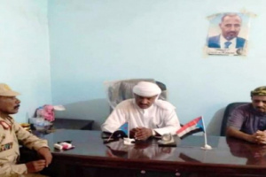 قائد الحزام الامني بسقطرى يطلع قادة الكتائب والوحدات العسكرية على نتائج زيارته للإمارات