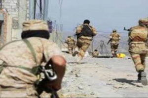 احتدام المعارك بين مليشيا الإصلاح و اللواء35مدرع في الحجرية وسقوط قتلى وجرحى من الجانبين