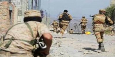 احتدام المعارك بين مليشيا الإصلاح و اللواء35مدرع في الحجرية وسقوط قتلى وجرحى من الجانبين