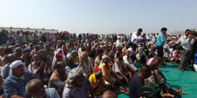 تحضيرات للتصعيد... دعوة للاحتشاد  في مخيم الاعتصام أمام مقر قيادة التحالف