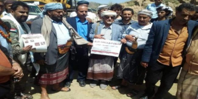 بحضور عددا من مشائخ ووجهاء المنطقة تفتتح المرحلة الثانية من إنشاء طريق ضيك بيافع