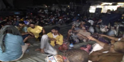  مسيرة جماهيرية رفضاً لاستقالة مدير أمن حوطة لحج