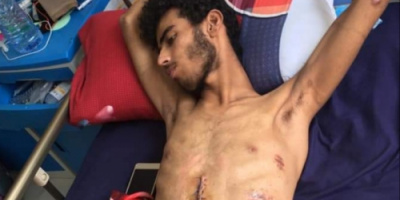 جريح تتعفن أعضاء ويتوغل فيه الشلل وأسرته تناشد الانتقالي تسفيره إلى الخارج لتلقي العلاج
