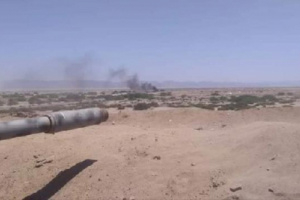 النقيب :مليشيا الإخوان تقصف مواقع القوات الجنوبية بأبين