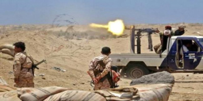 اللواء الرابع حزم يرفع الجاهزية  القتالية ويستدعي  جميع أفراده