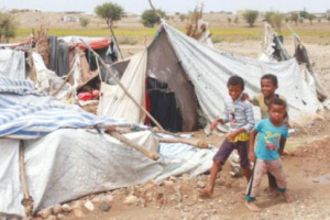 الانقلاب الحوثي يتسبب في نزوح اكثر من 4 ملايين مواطن 