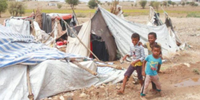 الانقلاب الحوثي يتسبب في نزوح اكثر من 4 ملايين مواطن 