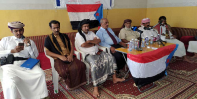 انتقالي حضرموت يشهر قيادتين محليتين للمجلس بمديريتي العبر وزمخ ومنوخ  
