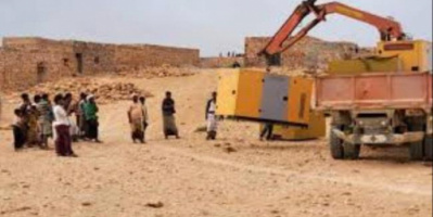  خليفة الإنسانية تنير قرى غرب سقطرى بالمولدات الكهربائية