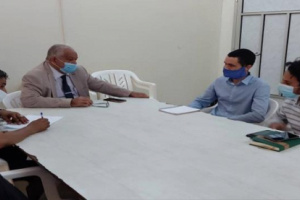 الوالي يبحث مع رئيس بعثة أطباء بلاحدود البلجيكية أوجه التعاون في المجال الصحي