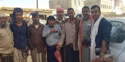 شبوة .. استقبال قياديين في الانتقالي بعد خروجهم من سجون مليشيات الإخوان