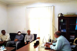المجلس الإنتقالي يواصل تقديم المستلزمات الطبية لكليات جامعة حضرموت