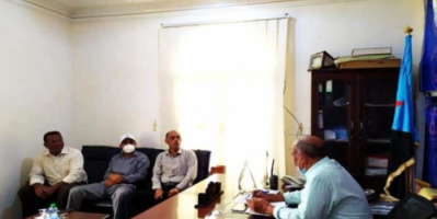 المجلس الإنتقالي يواصل تقديم المستلزمات الطبية لكليات جامعة حضرموت