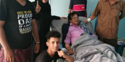 بعد تعرضة لوعكة صحية..الحالمي يطمئن على صحة المناضل قاسم صالح