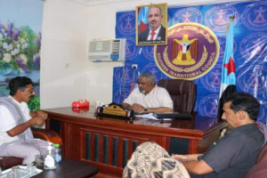 نائب رئيس إنتقالي حضرموت يطلع على خطة انشطة القيادة المحلية للمجلس بمديرية رخية