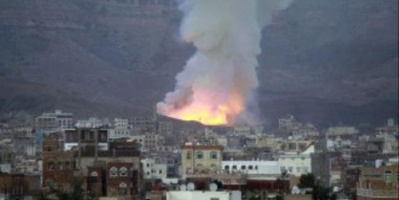  التحالف يستهدف أهداف عسكرية حوثية في صنعاء 