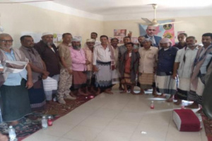 الجهوري مهام عمله في قيادة الانتقالي بمديرية ردفان الحبيلين