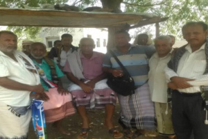 مسؤولان في انتقالي لحج يطلعان على واقعة انتحار أحد السجناء