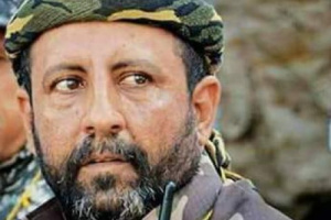 العقيد شريف الحوشبي يعزي القائد الأعلى للمقاومة الجنوبية العميد طيار "عادل الحالمي" برحيل والده