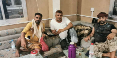 مدير امن محافظة لحج في اجتماع استثائي بقائد مكافحة الارهاب ومدير شرطة الحوطه