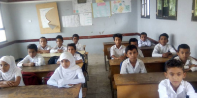 مدير مكتب التربية والقيادة المحلية للإنتقالي بحالمين يدشنان العام الدراسي 2020/2021 