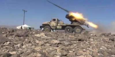 القوات الجنوبية تشن قصفاً مكثفاً على مواقع مليشيات الحوثي بالضالع