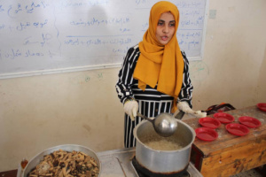 مؤسسة سدرة للإستجابة الإنسانية والتنمية تدشن للدورة التدريبية لمركز الميناء التواهي لتدريب المهارات النسوية