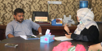 مدير عام الشيخ عثمان يطلع على معانآة واحتياجات مستشفى الصداقة التعليمي