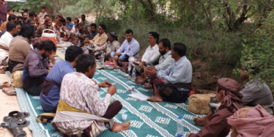 شبوة : انتقالي حبان يناقش ترتيبات اقامة الذكرى الأولى للشهيد تاجره