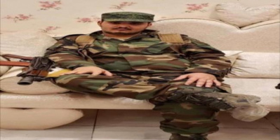  اللواء الاول مشاه يعزي الرئيس الزبيدي بوفاه نجل شقيقه