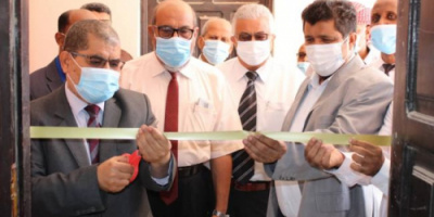 رئيس جامعة حضرموت وأمين عام محلي المهرة يفتتحان وحدة شؤون الطلاب