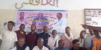 اقامة حفل تأبيني للفقيد الاستاذ مانع في منطقة الحصن